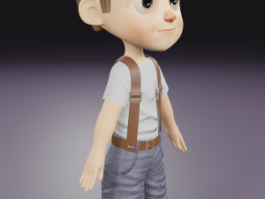 PixarBoy 3D Model