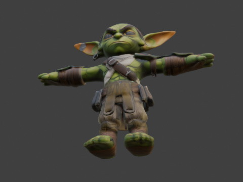 Goblin 3D 模型