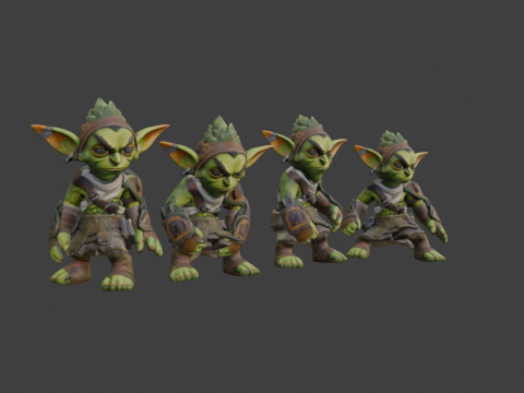 Goblin 3D 模型