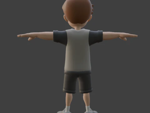 리틀보이 3D 모델