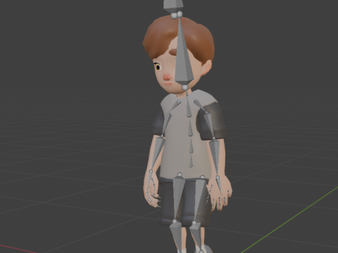 Litle Boy 3D 모델