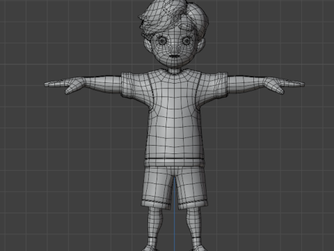 Litle Boy 3D 모델