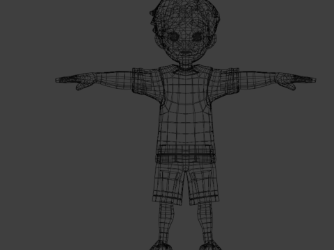 Litle Boy 3D 모델