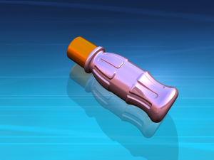 Bottal Pen 3D Model
