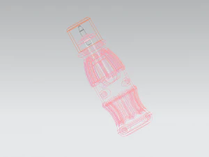 Bottal Pen 3D Model