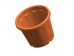 Flower Ghamla Pot 3D Model