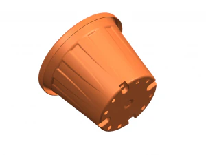 Flower Ghamla Pot 3D Model
