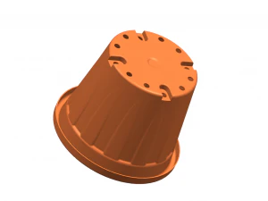 Flower Ghamla Pot 3D Model
