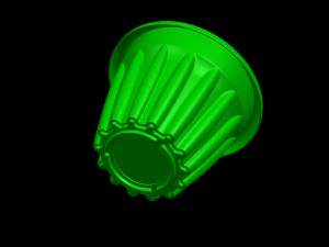 Flower Ghamla Pot 3D Model