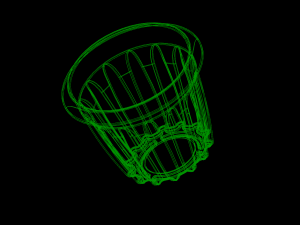 Flower Ghamla Pot Modèle 3D