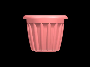 Flower Ghamla Pot 3D Model