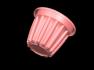 Flower Ghamla Pot Modèle 3D