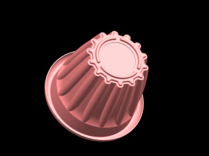 Flower Ghamla Pot 3D Model