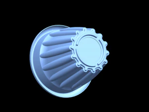 Flower Ghamla Pot 3D Model