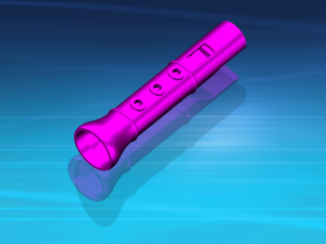 Flute 3D 模型