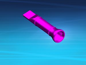 Flute 3Dモデル