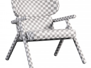 Sole Scandinavian Styled Armchair 3Dモデル