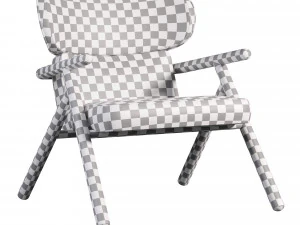 Sole Scandinavian Styled Armchair 3D Model