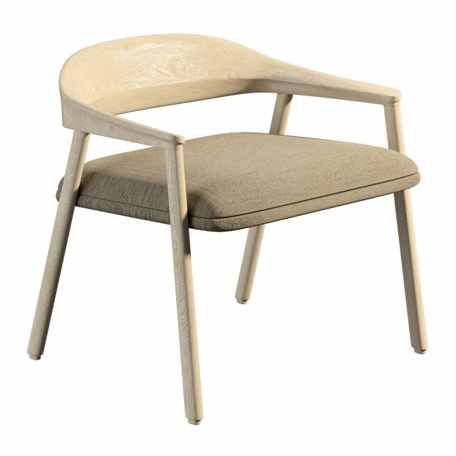 HERA LOUNGE Chair 3Dモデル .c4d .max .obj .3ds .fbx .stl .blend 