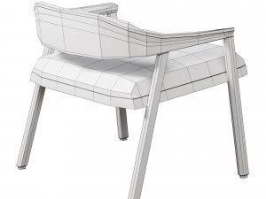 HERA LOUNGE Chair 3Dモデル