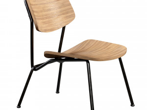 STRAIN Plywood Easy Chair 3D Model