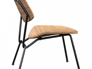 STRAIN Plywood Easy Chair 3D Model