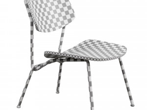 STRAIN Plywood Easy Chair 3D Model