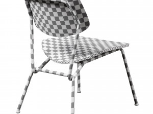 STRAIN Plywood Easy Chair 3D Model