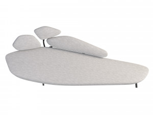 Borghese Sofa 3Dモデル