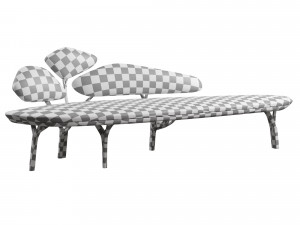 Borghese Sofa 3Dモデル