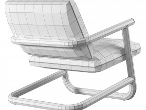 Armchair By Desalto 3D Model