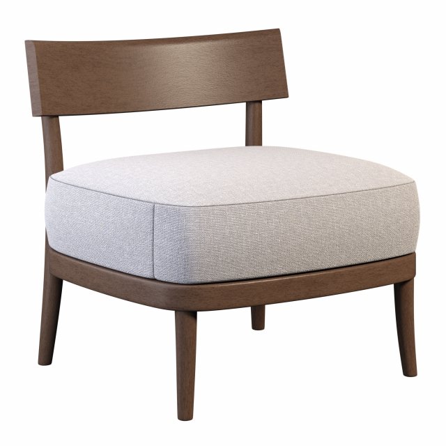 CHERISH LOUNGE Chair 3D 모델 .c4d .max .obj .3ds .fbx .stl .blend 