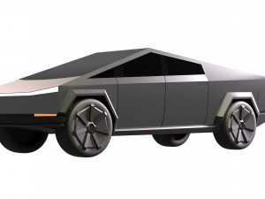 Tesla Cybertruck 3D Model