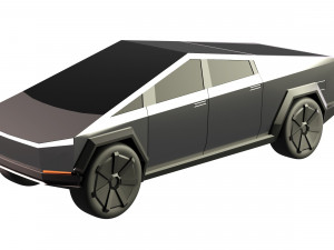 Tesla Cybertruck 3D Model