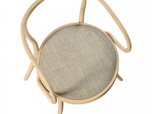 Thonet Padded Chair 3D मॉडल