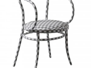 Thonet Padded Chair 3D Model