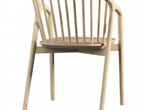 Tacoma Carver Dining Chair Modelo 3D