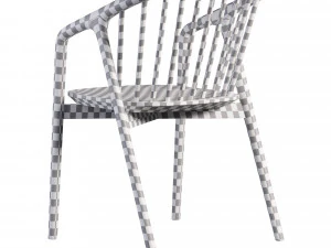 Tacoma Carver Dining Chair 3D Model