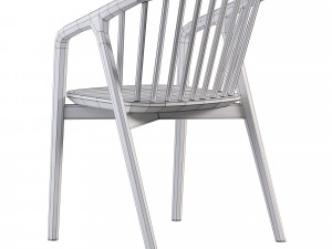 Tacoma Carver Dining Chair Modelo 3D