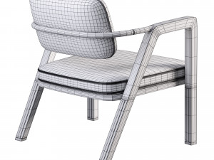 Giorgetti ELSA Chair 3Dモデル