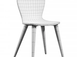 Edelweiss Chair 3D Model
