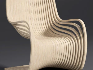 Cadeira Pipo Modelo 3D