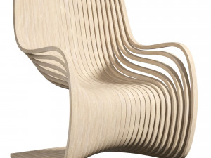 Pipo Chair 3D मॉडल