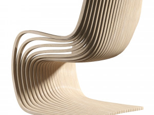Pipo Chair 3D मॉडल
