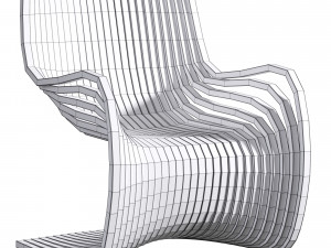Pipo Chair 3D मॉडल