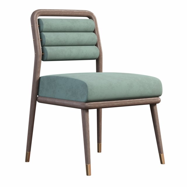 Lovano Dining Chair 3D Model .c4d .max .obj .3ds .fbx .stl .blend 