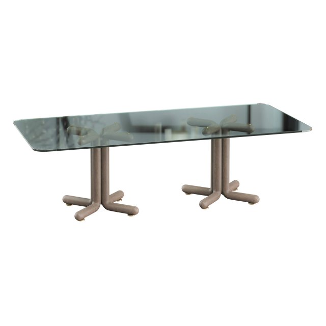 Tondo table by Porada Modello 3D .c4d .max .obj .3ds .fbx .stl .blend 