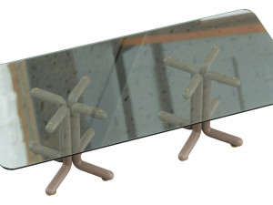 Tondo table by Porada Modello 3D