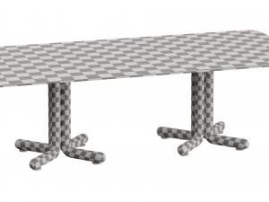Tondo table by Porada Modello 3D