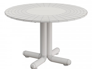 Tondo table by Porada 3D 모델
